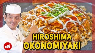 The Best OKONOMIYAKI You’ve Never Tried! | Hiroshima Okonomiyaki