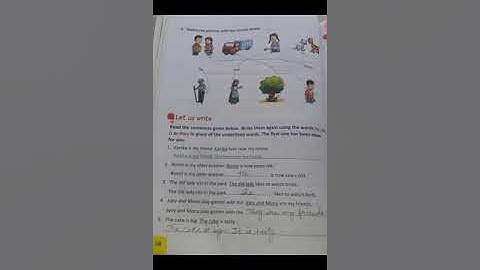Class 1 | English Coursebook | Ch - 5 The Rabbit and the Turtle | Textbook Exercises