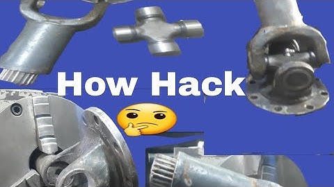 How drive shaft Universal joints repair#Hack#Alternation#Lathe#machine#