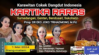 LIVE KARTIKA RARAS MALAM / WEDDING IFAN & ASRI / SAMBIREJO,POLOKARTO,SUKPHARJO / 1 MEI 2024