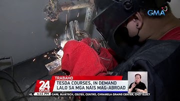 TESDA courses, in demand lalo sa mga nais mag-abroad | 24 Oras