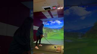 Ultra high tech screen golf in Korea??