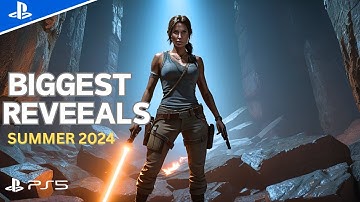 TOP 15 BEST NEW GAMES announced in Summer 2024 with CRAZY NEXT GEN 4K GRAPHICS