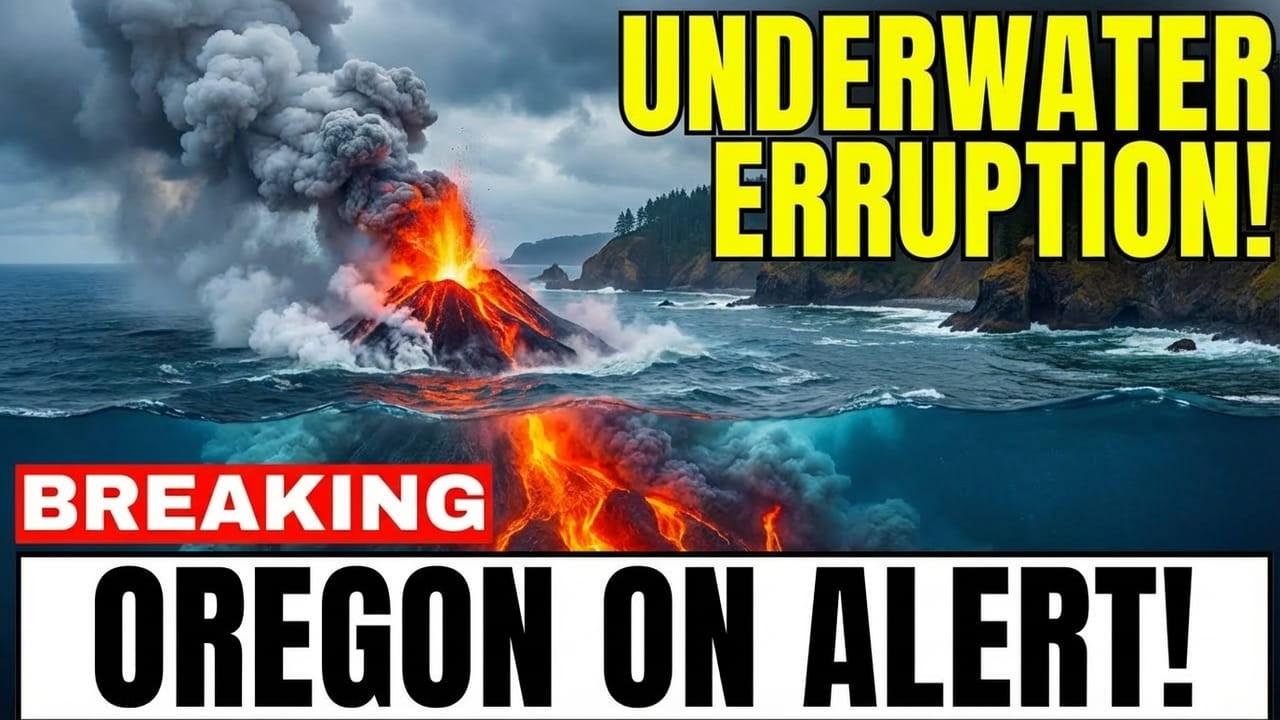 1 MINUTE AGO: Oregon Underwater Volcano Inflation Hits 95% - 2026 Eruption Window Opens Early