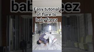 flare to baby freez #bboying #youtubeshorts #Bboycrashkill #tutorial #vrial #learning #bboy