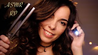 ASMR FR ~ J'élimine la Négativité de ton Âme 💛 RP Samusia 💛 Plucking, Mouth Sounds, Diapason,Lumière