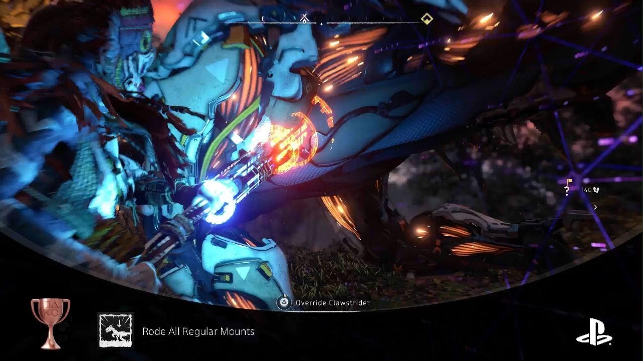 Horizon Forbidden PS5 | Rode All Regular Mounts