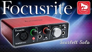 FOCUSRITE Scarlett Solo - USB Audio Interface