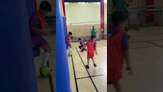 4 VS 4 indoor training