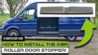 Van Sliding Door Stop Wedge Stopper Kit For Campervan Motorhome Install Instruction Guide
