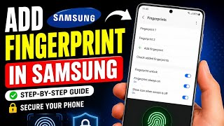 How to Add Fingerprint on Samsung Phone | Set Up Fingerprint Lock (2026 Guide) screenshot 2