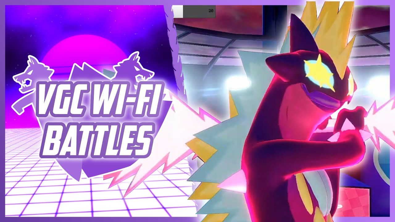 GIGANTAMAX TOXTRICITY SHREDS Pokemon Sword And Shield VGC 2020 Wi Fi