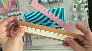 LETTER PUNCH BOARDS von Action im Vergleich #stanzen #diy #haul #tutorial #inspo #test