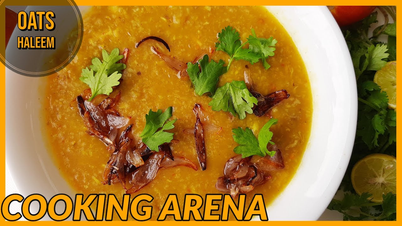 LowFat Chicken Oats Haleem Healthy Masala Oats Oatmeal Recipes