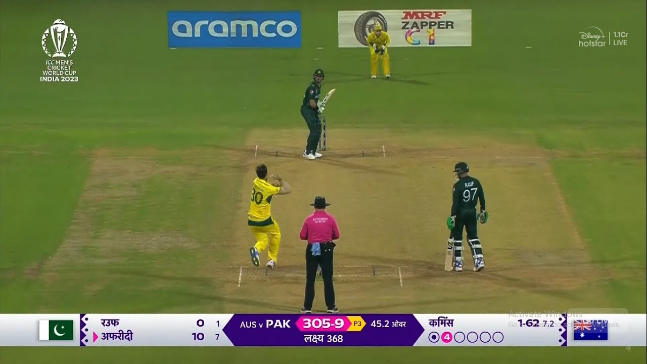 Australia vs Pakistan World cup match 2023 full highlight video, Aus vs