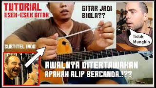 Awalnya Ditertawakan, Endingnya BULE ini MALU ❗❗ (Sub Indo) Tutorial Esek Esek Gitar