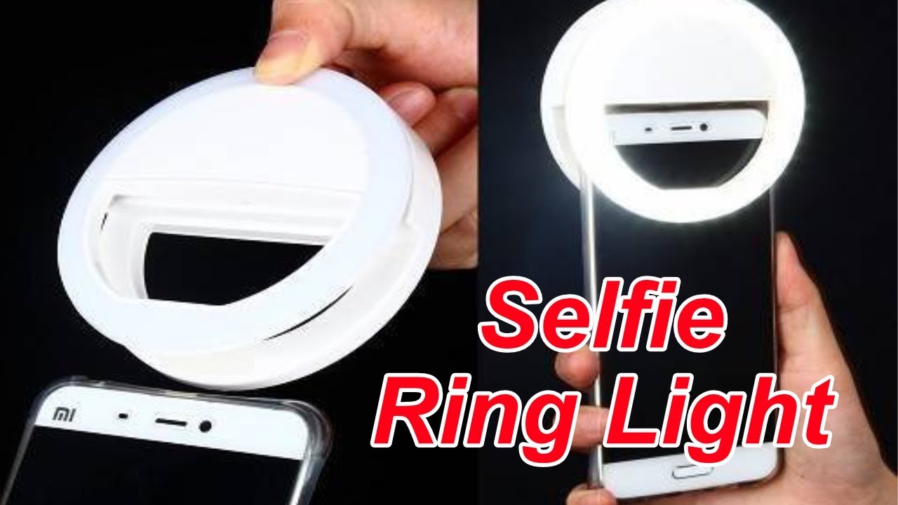 Selfie Ring Light Review YouTube