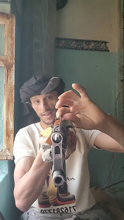 كيف يتم وزن الآلى الكلاشنكوف في اليمن من دون أي طلقه