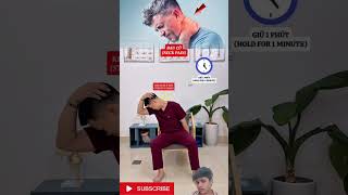 exercises for neck pain👈 #pain #painrehabb #viral #japan #massage #sciatica #stretchtherapy