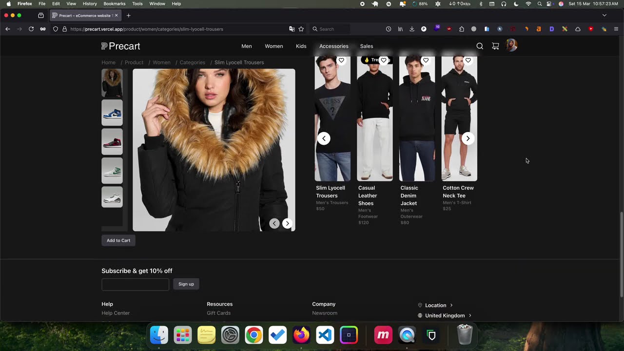 🚀 Precart – The Ultimate eCommerce Template with JamsrUI, Next.js & Tailwind CSS!