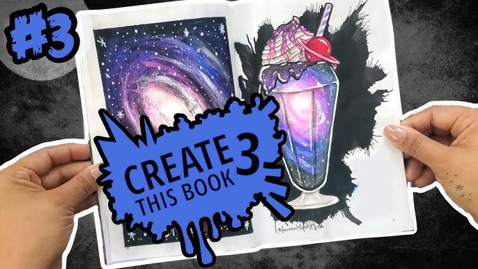 I Tried NEW *Create This Book 3* Moriah's best ART Book YET? 