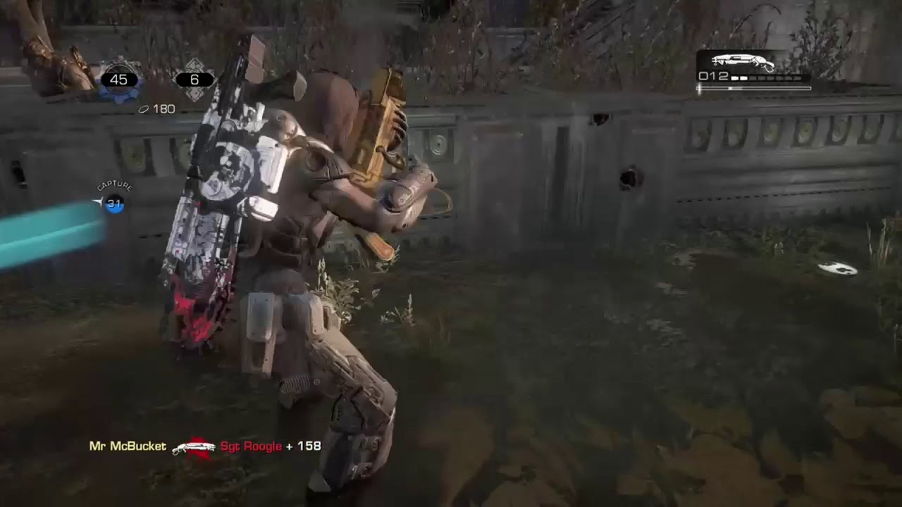 Gears Ultimate: Panic Gnahser 1v into Blind Fire PU