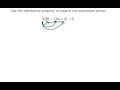 Distributive Property and Simplification