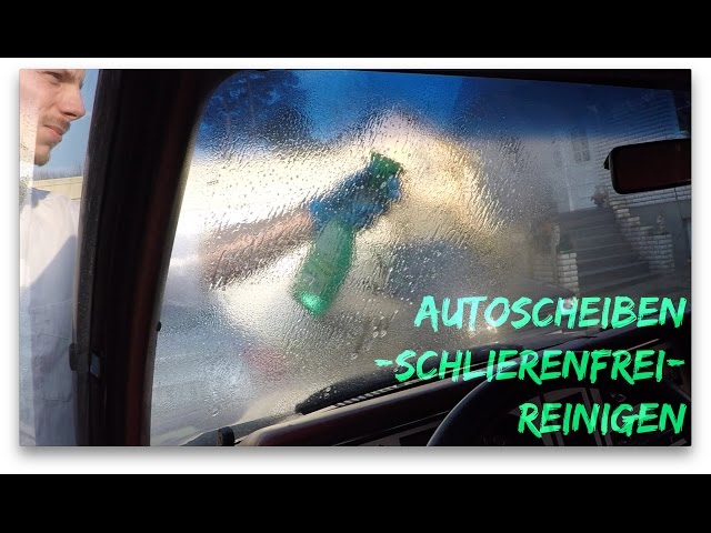Anleitung: Autoscheiben reinigen / Fenster putzen // Autopflege #18 // Ford  Ranger 
