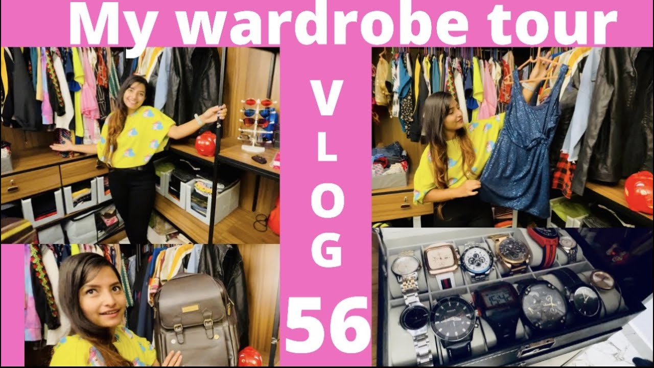 MY WARDROBE TOUR | DAILY VLOGS | VLOG 56 | RINSI DAICE