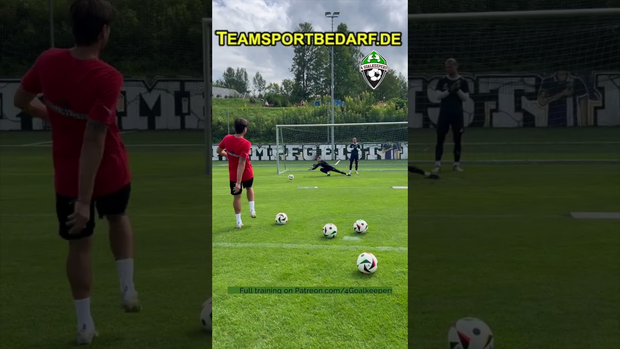 Torwarttraining "Reaction" - George Berneanou - Teamsportbedarf.de
