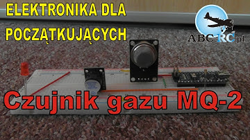 Elektronika ... -  Czujnik gazu/dymu MQ-2 - prezentacja podłączenia - ABC-RC.PL