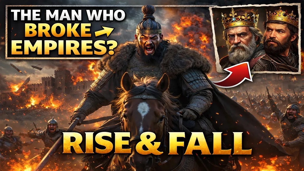 Genghis Khan vs the Great Civilizations | How One Man Crushed China, Persia & Europe