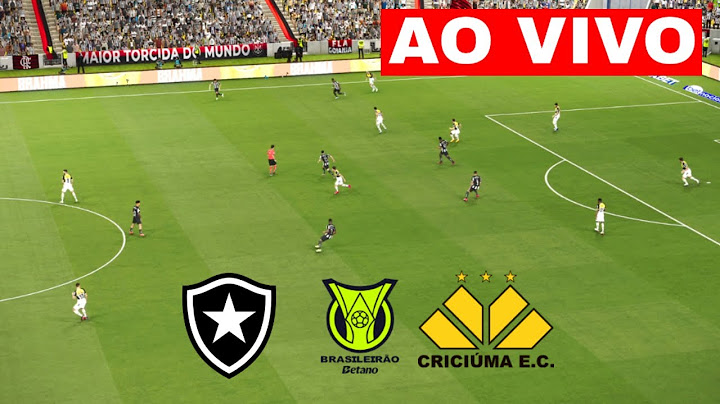 🔴BOTAFOGO X CRICIÚMA AO VIVO COM IMAGENS | BRASILEIRÃO 2024 | ASSISTIR JOGO AO VIVO COM IMAGEM