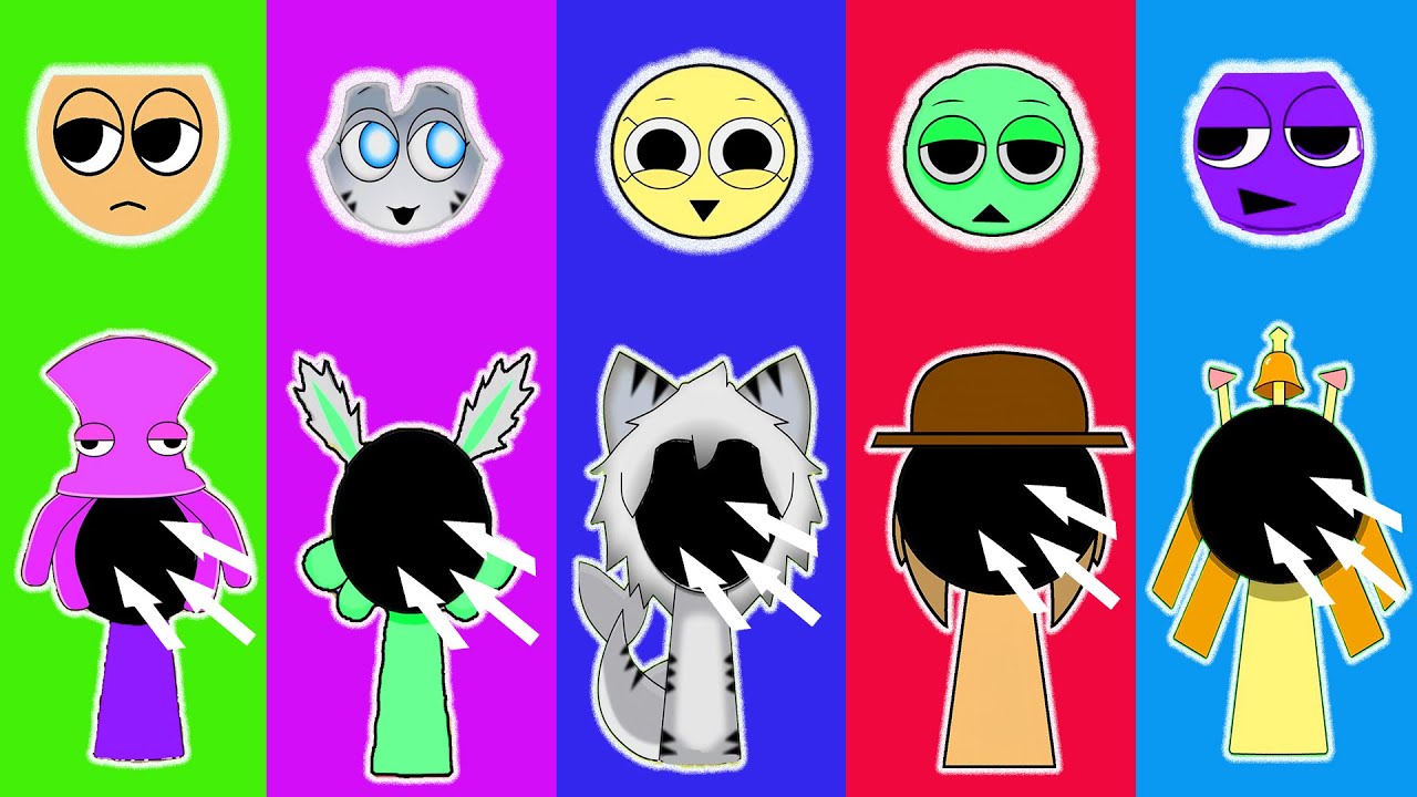 Who Is the Mystery Sprunki Character?! 🤯✨ | Guess the Hidden Faces Challenge | Funny Sprunki