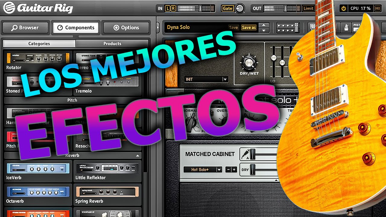 ✓MUY FACIL! GUITARRA ELECTRICA en REAPER!- EFECTOS ELECTRICA pc en REAPER GUITAR RIG 5 - YouTube