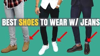 Top 9 Shoes To Wear With Jeans