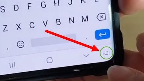 Galaxy S10 / S10+: How to Show / Hide Keyboard Button on Navigation Bar