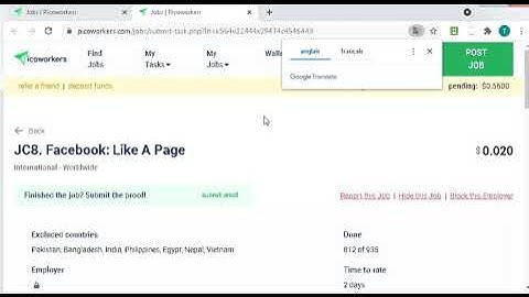 Put a like on facebook and earn money. (Picoworkers Tuto)