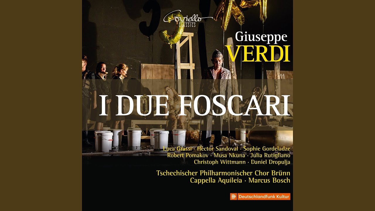 Смотреть «I due Foscari, Act II, Scene 8: "Queste innocenti lacrime" (Lucrezia, Jacopo Foscari, Francesco...» на YouTube