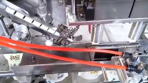 Doypack Stand Up Spout Pouch Bag Filling Capping Machine Stand Up Pouch Capping Machine