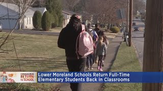 Lower Moreland Students Return To Full In-Person Learning