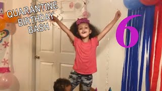 Quarantine Birthday| Veah's 6th birthday| PARTY TIME|2020