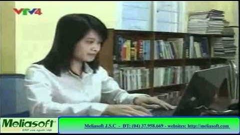 Meliasoft J.S.C trả lời phòng vấn về việc triển khai ERP trên VTV4