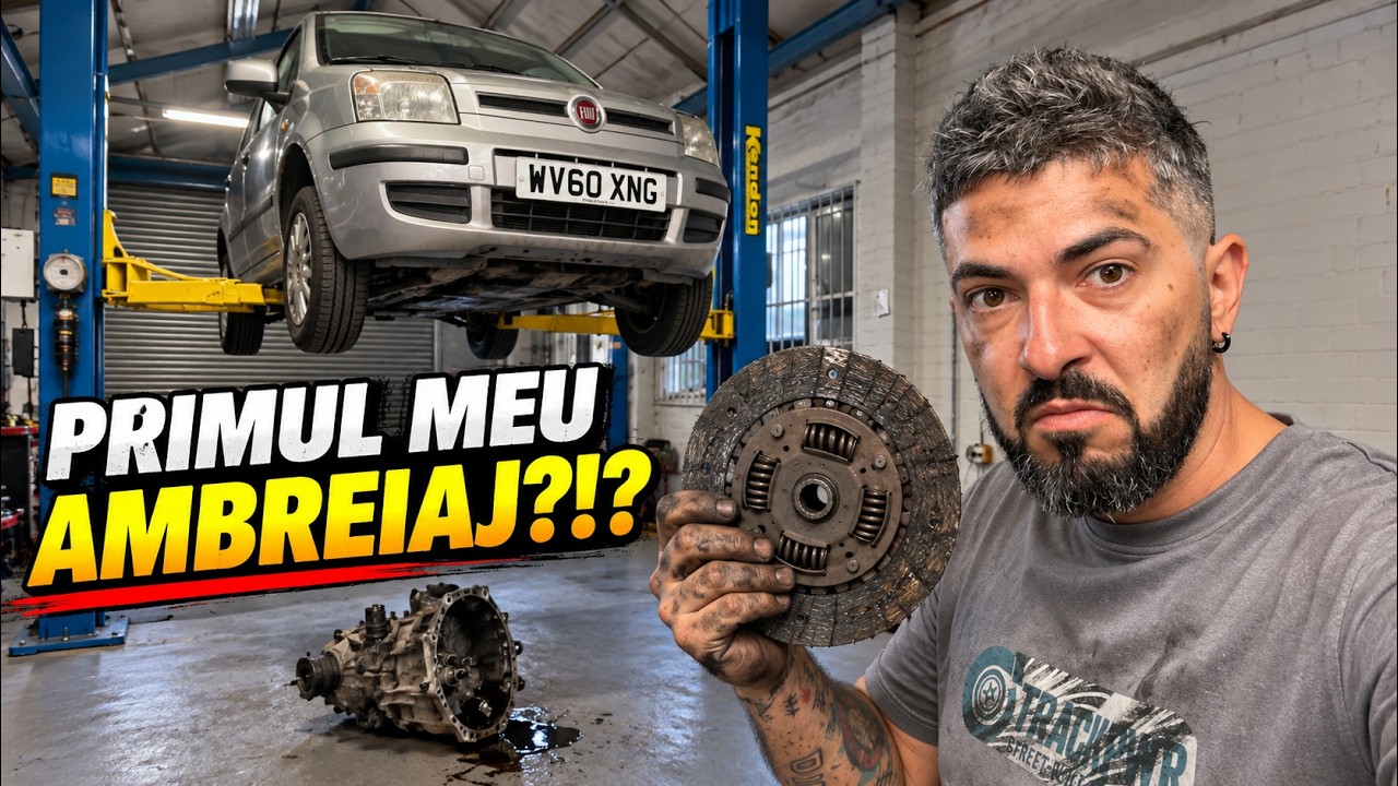 EP80. I've NEVER changed a clutch before... I tried it on Dave's car! 😂