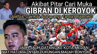 Pintar Cari Muka dan Ngebacot | jauh-jauh datang Ke Medan Gibran Kembali di keroyok | komedi kocak