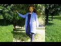 Кардиган-пальто 💙 Голубая пролеска 💙 Краткое описание⤵
