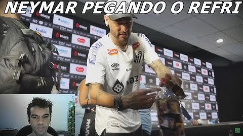 REACT CAOS E LOUCURA NA VOLTA DE NEYMAR AO SANTOS!