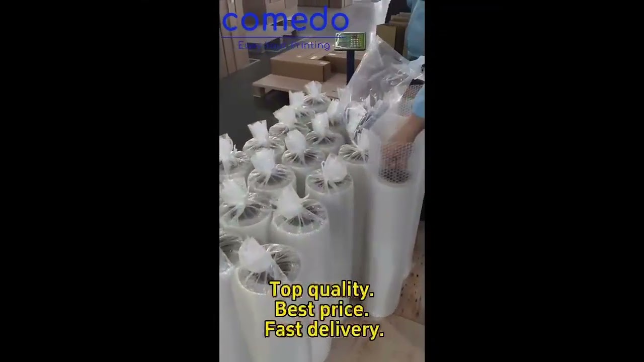 Comedo DTF film 30cmx100m shipping to Australia now.