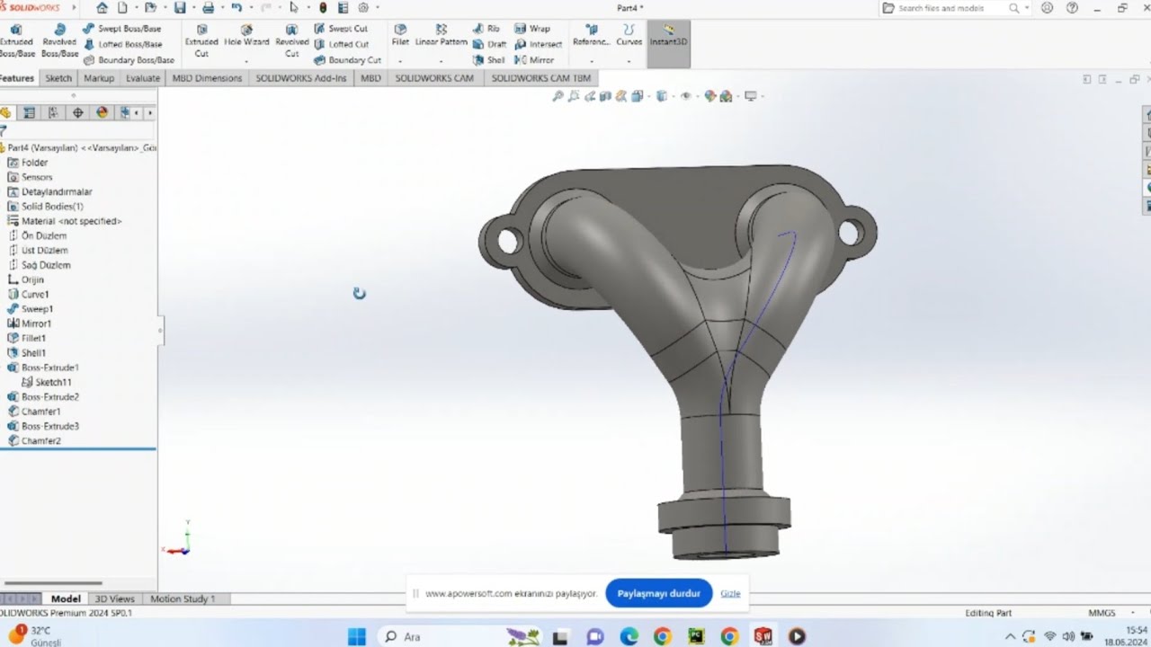 Solidworks design tutorial lecture (1) - YouTube