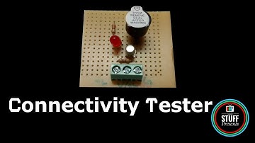 DIY | Homemade Connectivity or Continuity Tester with Light & Buzzer Indication